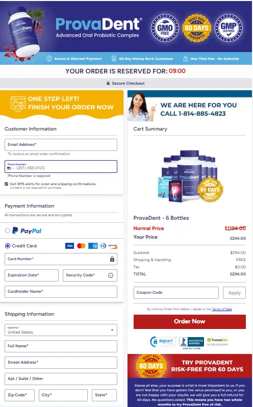 ProvaDent Order Form